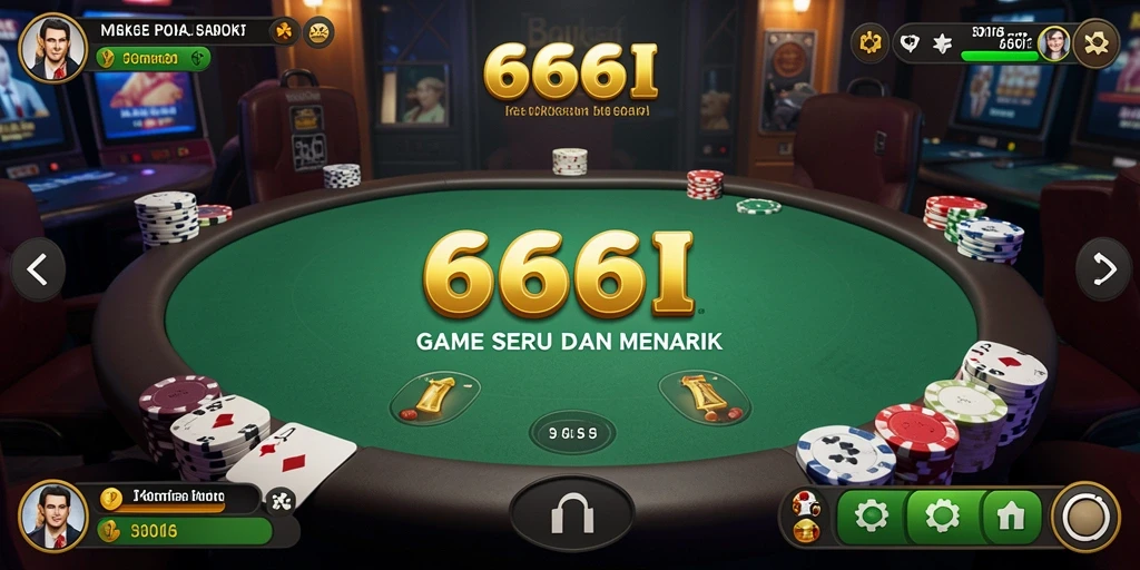 Tampilan gameplay seru di 666I yang mengasyikkan.