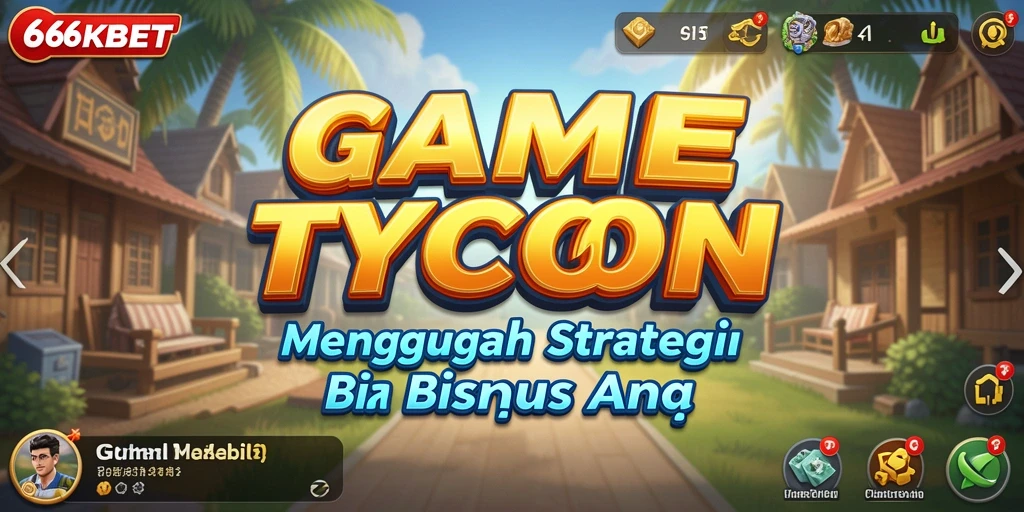 Tangkapan layar 66KBET menampilkan aksi manajerial strategi Tycoon yang mendebarkan.