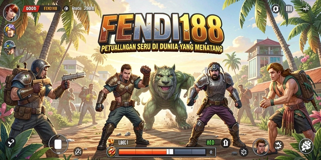 Tampilan gameplay FENDI188 yang menampilkan aksi seru dan petualangan menantang.