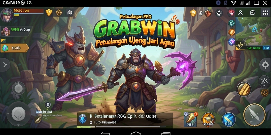 Tampilan menakjubkan dari gameplay RPG yang mendebarkan.