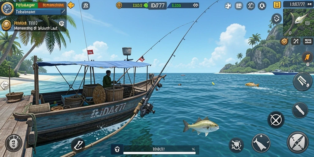 Gameplay seru dan aksi memancing yang menyenangkan di IDA777.