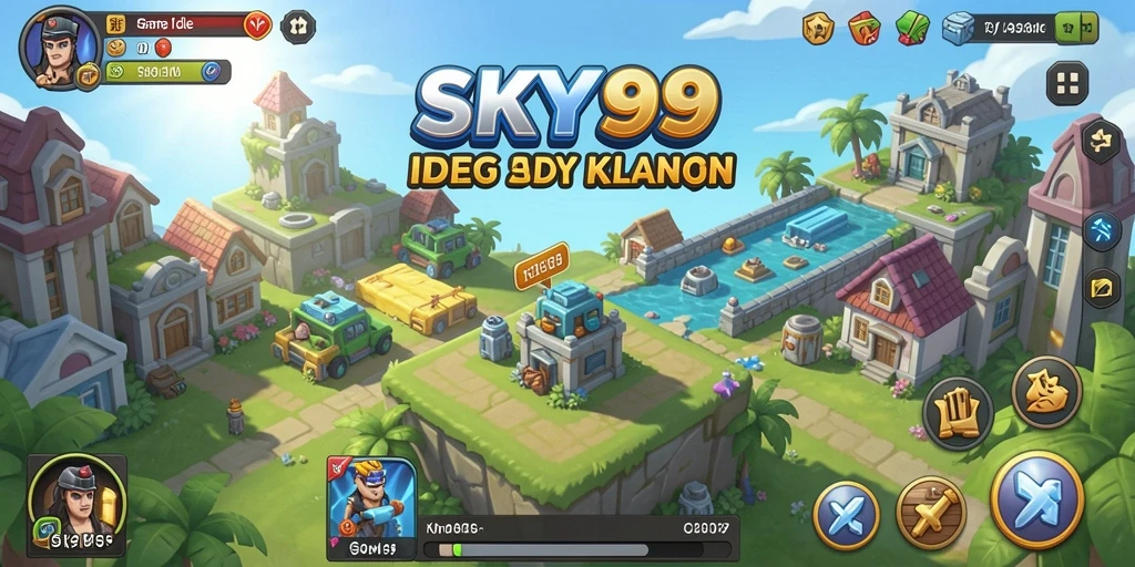 Tampilan menarik dari gameplay <strong>SKY99</strong> yang menggugah selera bermain.