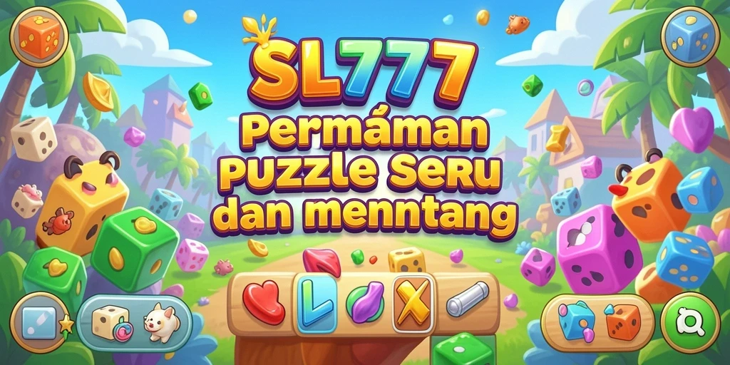 Tangkapan layar utama permainan SL777 menampilkan gameplay Puzzle yang menarik dan menantang.