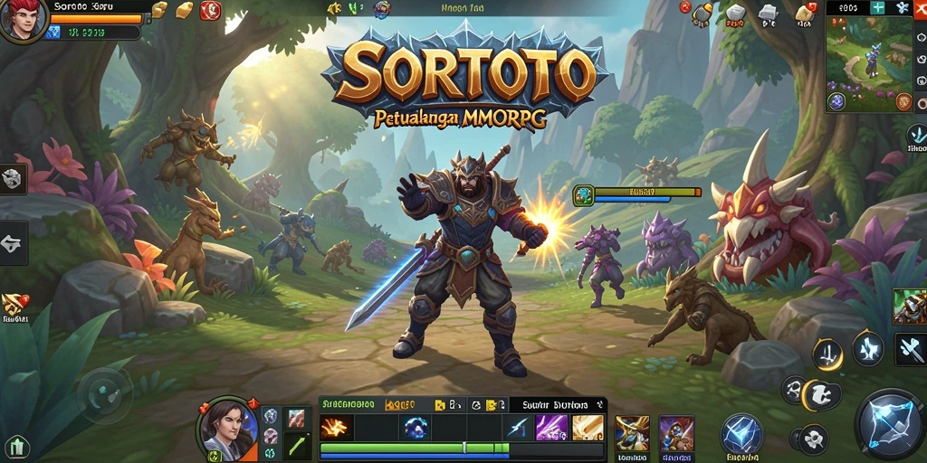 Gameplay menarik dari SORTOTO dalam dunia MMORPG yang luas.