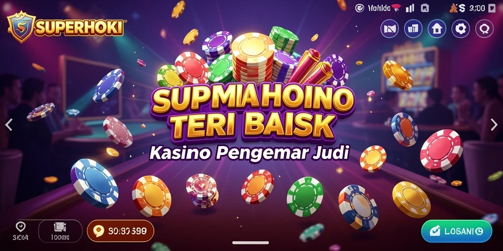 Gameplay menarik dan seru dari SUPERHOKI di dunia kasino.