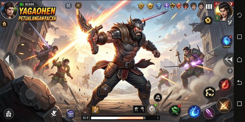 Gameplay YAGAOHEN menghadirkan aksi seru dan mendebarkan.